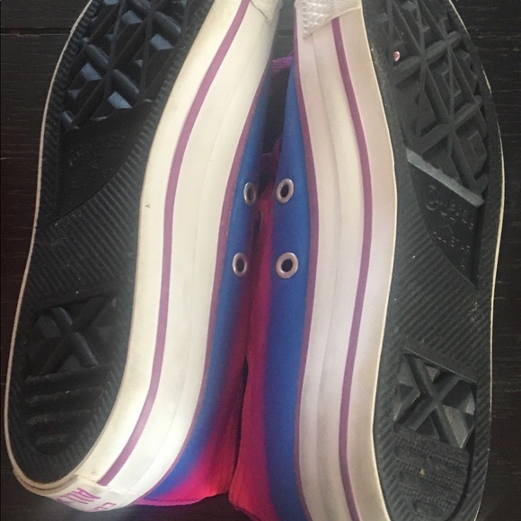 Converse Bright custom ombré Chuck Taylors - Picture 9 of 14